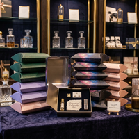 Boîte cadeau personnalisée, boîtes d'emballage rigides de luxe, boîte cadeau rose, coffret cadeau pour montre et bijoux avec boîte pour femmes, ensembles de literie