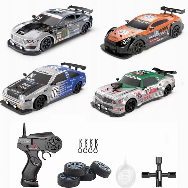 AE86 Remote Control Car Racing Vehicle Toys 1:16 4WD 2.4G High-Speed GTR RC Drift Cars Gifts for Adults Kids