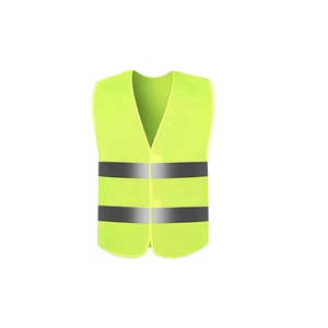 Bajo MOQ safeti chaqueta chaleco de seguridad chaleco reflector Chaleco de construcción