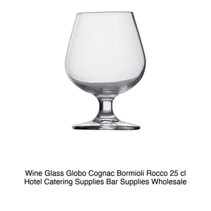 Vaso de Cognac Bormioli Rocco de 25 cl con Forma de Globo - Product Image 2