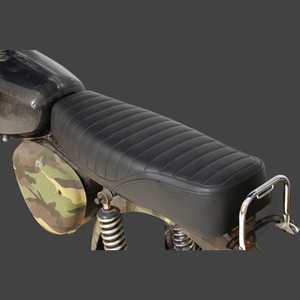 YHMOTO Siège arrière plat pour moto, coussin imperméable noir pour Simson IFA S50 S51 S70 - Product Image 3