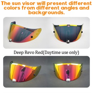 Visière de casque photochromique pour moto <span class=keywords><strong>RPHA</strong></span> 70 PRHA 11 HJ-26, écran de protection pour casque intégral, pare-brise pour casque de moto - Product Image 4