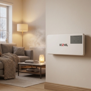 KINHIL Aktuator-Steuerbox Thermostat Pumpenverteiler Zentraler Hub Fußbodenheizungssysteme Flammhemmendes <span class=keywords><strong>PC</strong></span> <span class=keywords><strong>3</strong></span>-Jahres-Garantie Hotel - Product Image 1
