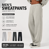 Pantalon de survêtement personnalisé pour homme, coupe oversize, jambe large, style décontracté streetwear, 100% coton, OEM ODM, fournisseur en gros