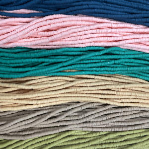 Cuentas Redondas Planas de 1*8mm, Mezcla de Colores, Cuentas de <span class=keywords><strong>Arcilla</strong></span> <span class=keywords><strong>Polimérica</strong></span> <span class=keywords><strong>Fimo</strong></span> para la Fabricación de Joyería - Product Image 3