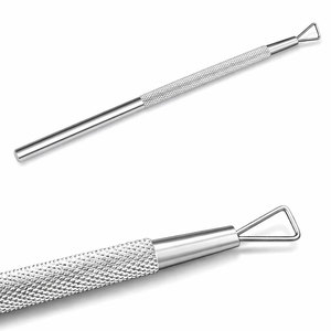 Offre Spéciale : Repousse-cuticules et grattoir en acier inoxydable de haute qualité pour manucure, outil de dépose de vernis à ongles et de nail art - Product Image 2