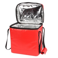 Bolsa Térmica Aislada de Poliéster Resistente JLD con Cierre de Cremallera, Impermeable, para Entrega de Comida en Motocicleta y Uso en Exteriores
