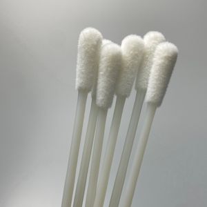 145mm Langer Nylon-Beflockter Abstrichstäbchen SGS-Zertifizierung Großer Stabiler Kunststoffstab für Forensische Untersuchungen und Abstammungstests - Product Image 3