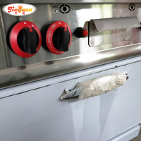 Kompor Gas Vertikal Komersial dengan Oven Terintegrasi (GH-986A) - Peralatan Katering Efisiensi Tinggi untuk Makanan Barat & Warung Jajanan