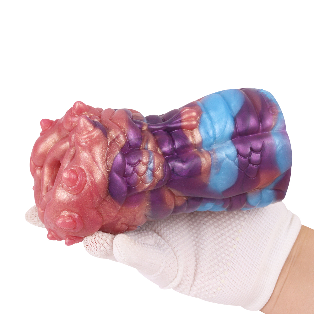 GEEBA Fantasy Liquid Silicone Dragon Male Sex Toy Masturbator GEEBA Fantasy Liquid Silicone Dragon Male Sex Toy Masturbator