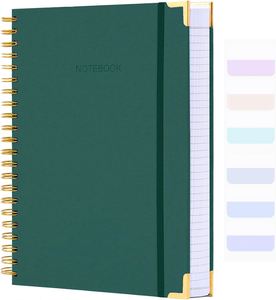 Custom Leather <b>A4</b> Hardcover Journal Notebook with Thread Sewing Binding Weekly <b>Planner</b> for School Gift - Product Image 1