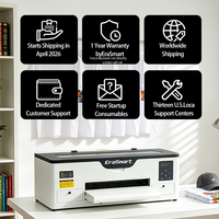 Nueva Impresora de Inyección de Tinta Eco-Solvente DTF A3 MaxL Semiautomática de Alta Velocidad con Cabezal de Impresión XP600, Máquina de Impresión Textil, Envío Rápido