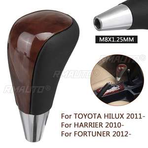 หัวเกียร์อัตโนมัติหุ้มหนัง PU สำหรับ Lexus ES300 ES330 ES350 GS300 GS460 และ Toyota Camry Corolla - Product Image 1