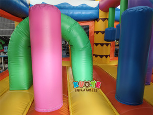 <span class=keywords><strong>Château</strong></span> <span class=keywords><strong>gonflable</strong></span> commercial multi-activités avec double toboggan pour fêtes estivales en extérieur, maison de saut <span class=keywords><strong>gonflable</strong></span> - Product Image 6