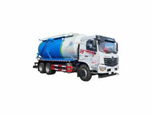 Dongfeng D3 3‑Axle 18m³ Sewage Vacuum Suction Truck Yuchai 245HP, Powerful Suction for Sludge & Fecal Water, Factory Direct Sale - Product Image 1
