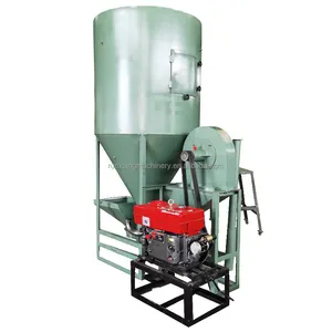 Low Price Poultry feed grinder and mixer for chicken/pig animal feed crusher and mixer machine