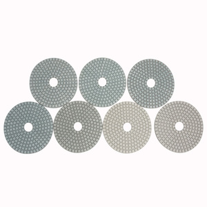 <span class=keywords><strong>XHD</strong></span> 80/100/125/180mm 7 étapes d'épaisseur 3mm tampons de polissage de pierre de diamant humide pour cadeau de granit: #50,#100,#200,#400,#800,#1500,#3000 - Product Image 3