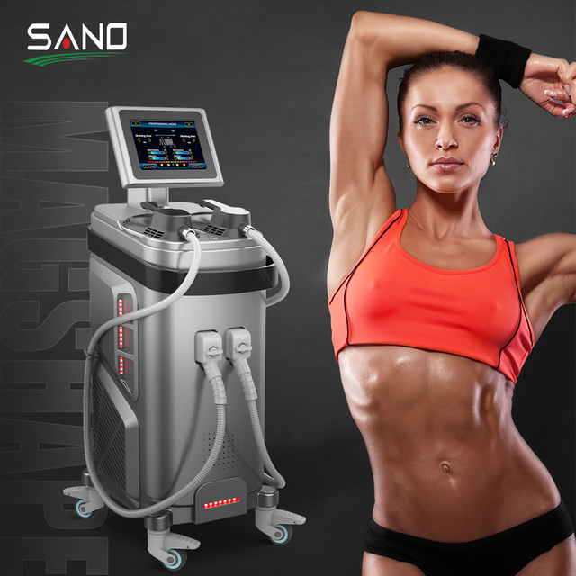Electronic Body Sculpt Firming Wrinkle Remover Machine Standing Type Skin Rejuvenation Targets Breast Area Weight Loss Whitening