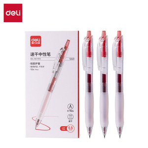 Deli Gel Ink <b>Pen</b> 0.5mm Quick Dry ST Tip Office School Use - Product Image 2