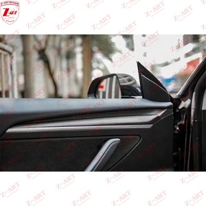แผงหน้าปัดคาร์บอนไฟเบอร์สำหรับเปลี่ยนแผง<span class=keywords><strong>ภายใน</strong></span>รถ Z-ART แบบแห้งสำหรับเทสลาโมเดล3 - Product Image 5