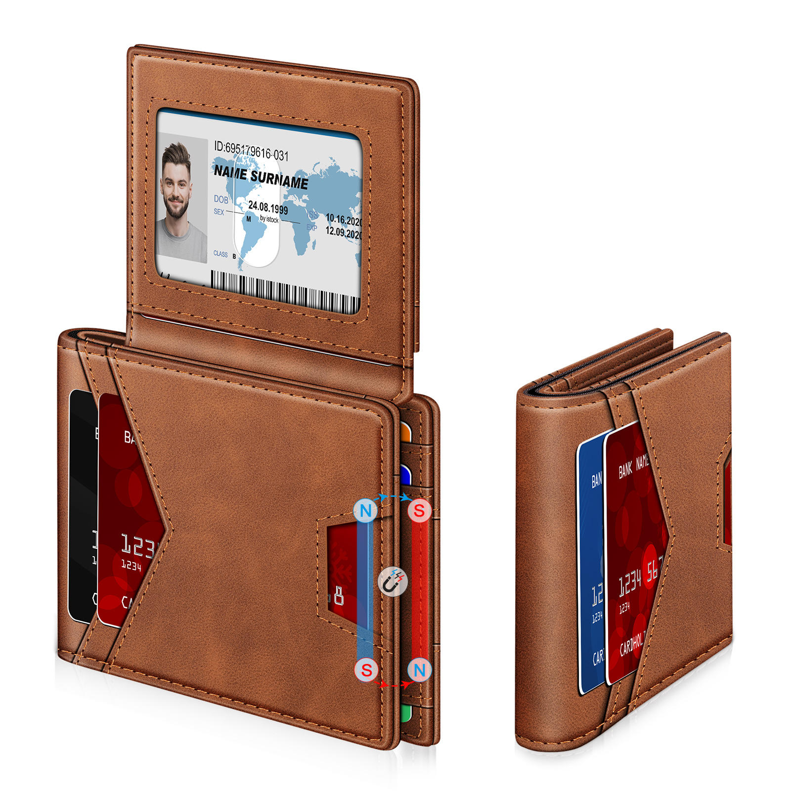 สีน้ำตาล