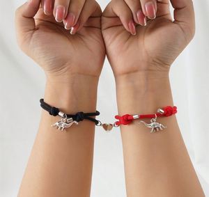 สร้อยข้อมือคู่รักเพื่อนซี้ ลดราคาสุดฮอต สร้อยข้อมือคู่รักทางไกล สร้อยข้อมือคู่รักแม่เหล็ก - Product Image 2