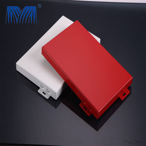 Revêtement mural extérieur en aluminium expansé, isolation thermique anti-corrosion, panneau vertical, mur-rideau, vente en gros - Product Image 1