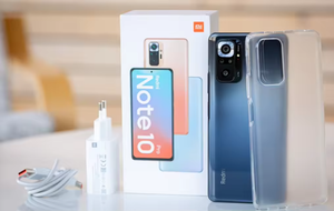 สมาร์ตโฟนมือสองของแท้ Xiaomi redmi Note 10 <span class=keywords><strong>Pro</strong></span> 8 + 256GB 120Hz AMOLED IP53 - Product Image 4