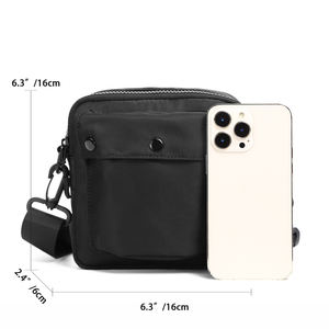 Sac latéral de voyage pour hommes petit sac à bandoulière pour la poitrine sacoche messenger sac de taille extérieur sac à bandoulière pour hommes - Product Image 4