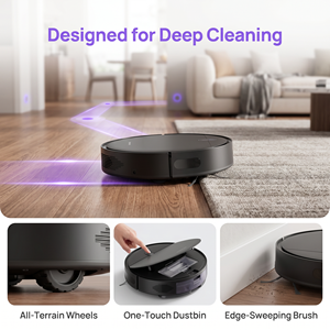 PF503 Robot Vacuum Cleaner 18000Pa Suction LDS Laser Navigation 3-in-1 Sweep <b>Mop</b> Smart Robotic Cleaner - Product Image 3