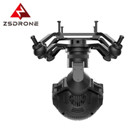 Caméra de drone ZSDRONE EO/IR avec nacelle électro-optique, rotation à 360°, construction métallique, télécommande sans fil, suivi du visage