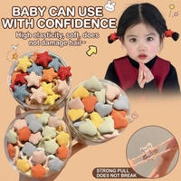 Élastiques et bandeaux doux en tricot pour bébés filles, bandeaux en tissu Oxford résistants à l'abrasion – Accessoires mignons de style coréen pour enfants