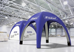 Tùy chỉnh 4x4 10x10 EXPO thể thao sự kiện PVC thổi lên triển lãm Inflatable Tán lều Dome marquee Spider Lều Inflatable gazebo - Product Image 4