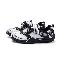 Chaussures décontractées GAT respirantes pour hommes, en maille PU, semelle colorblock, toutes saisons, style skate, fabrication Wenzhou, OEM, RTS, faible MOQ, vente en gros