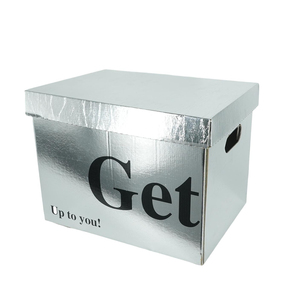 Caja Térmica Revestida con Papel <span class=keywords><strong>de</strong></span> Aluminio, Estructura Rígida <span class=keywords><strong>de</strong></span> Dos Piezas <span class=keywords><strong>para</strong></span> el Transporte <span class=keywords><strong>de</strong></span> Mariscos en Cadena <span class=keywords><strong>de</strong></span> Frío - Product Image 4