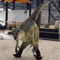 Costume de dinosaure de Simulation d'usine Zupaysaurus jambes cachées Costume de dinosaure modèles de dinosaure Animatronic