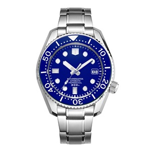 Vendita all'Ingrosso 1pz Logo Personalizzato Basso MOQ Orologio da Uomo Subacqueo Professionale Marine <span class=keywords><strong>Master</strong></span> 300m Automatico Meccanico in Acciaio in Vendita - Product Image 1