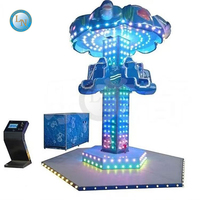 Nouveau jeu de saut attrayant pour enfants Indoor Amusement Spinning Rides Petit modèle à vendre