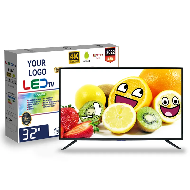 Prodotto nuovo di zecca TV LCD da 32 pollici televisori intelligenti schermo TV Lcd sostitutivo da 50 pollici a LED piatto