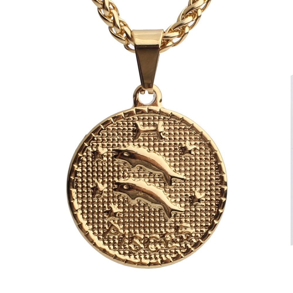 Pendentif pièces d'or