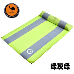 Colchón Inflable Automático Rectangular, Capacidad de Carga de 180 Kg, Colchoneta de Camping Azul Gris, Cama de Viaje Portátil para Uso en Exteriores - Product Image 2