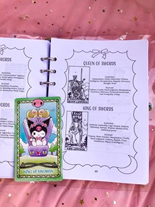 Libro di Tarocchi Personalizzato con Stampa in Lamina d'Oro e Bordi Dorati dei Dodici Segni Zodiacali - Product Image 4