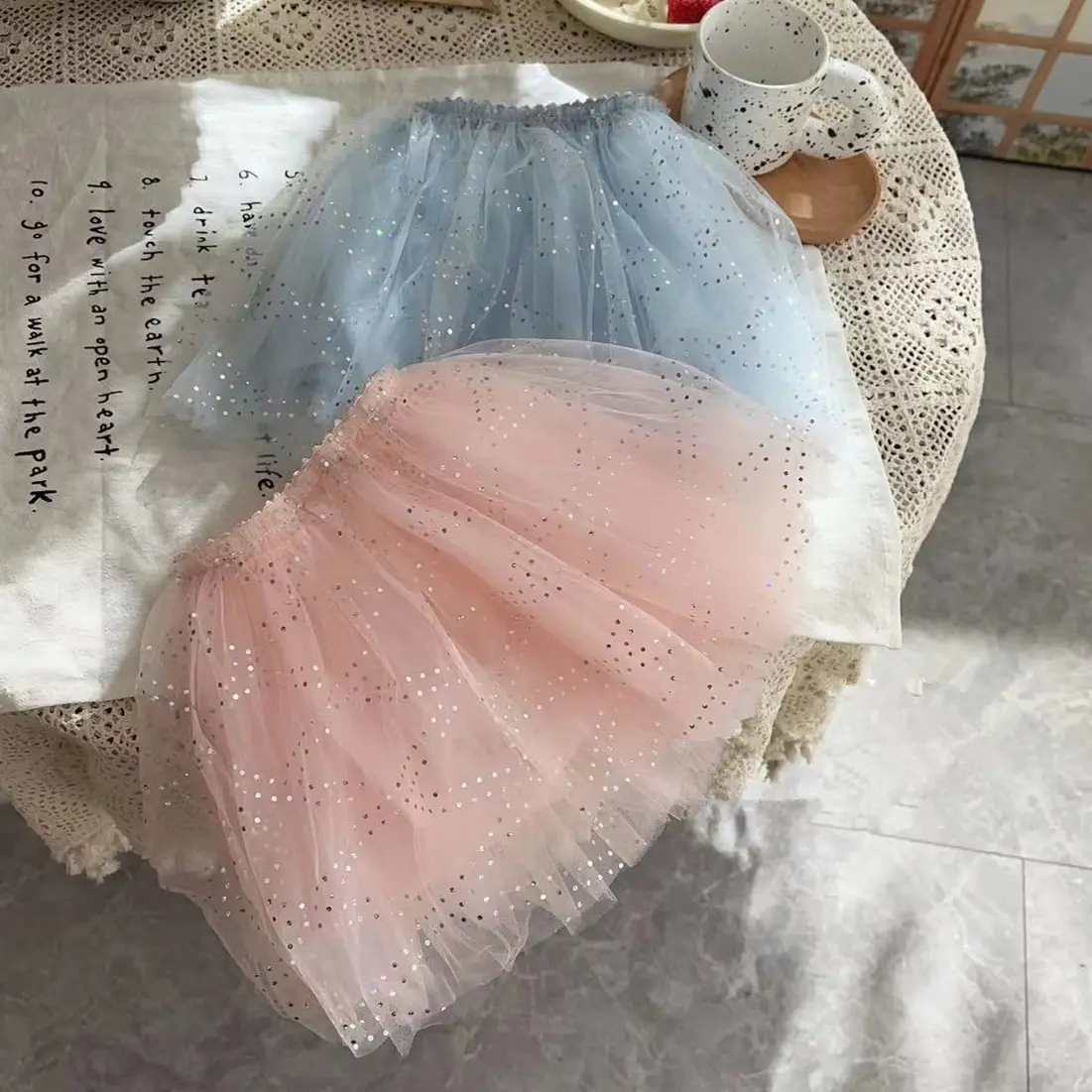 Zomermode Kleine Baby Tutu Rokken Voor Meisjes Rokken Zeemeermin Groothandel Kinderkleding Koreaanse Boetieks Outfit