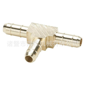 Xiangjia Machinery Brass Double Barb Union Tee Fittings For Hose 532143812 - Product Image 1