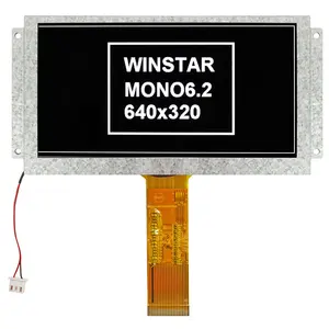 640320 Winstar 640x32 0 6.2 zoll Monochrome TFT Display modul mit MCU ST7511 640x320