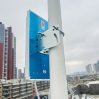 Routeur WiFi extérieur, antenne panneau MIMO TKA, double polarisation 2,4 GHz/5,8 GHz, 6/8 dBi, directionnelle verticale