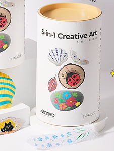Cofanetto Regalo Creativo 5-in-1 per Arte e Artigianato, Regalo per Compleanni e Festività, Kit Educativo Antistress per Bambini - Product Image 2