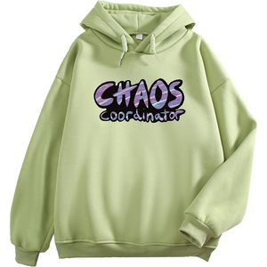 Sudadera con Capucha para Mujer Tallas Grandes FOXA, Estampado Chaos Coordinator, Manga Larga, Tejido de Punto, Largo Regular - Product Image 2