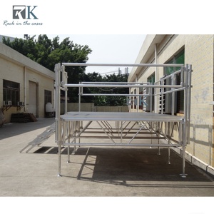 Mobile <b>Stage</b> Aluminum Alloy <b>Stage</b> for Weddings and Events Simple Mobile <b>Stage</b> for Exhibitions and Shows - Product Image 3