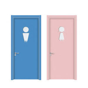 Gmart <strong>Bali</strong> Bathroom <strong>Door</strong> Assissories 32X96 Fancy Adjustable Ash Indoor Interior Wood <strong>Doors</strong> With the Core of the Lock - Product Image 4